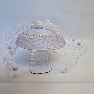 Elegant Ladies Facinator Easter Wedding Church Vintage inspired Head piece